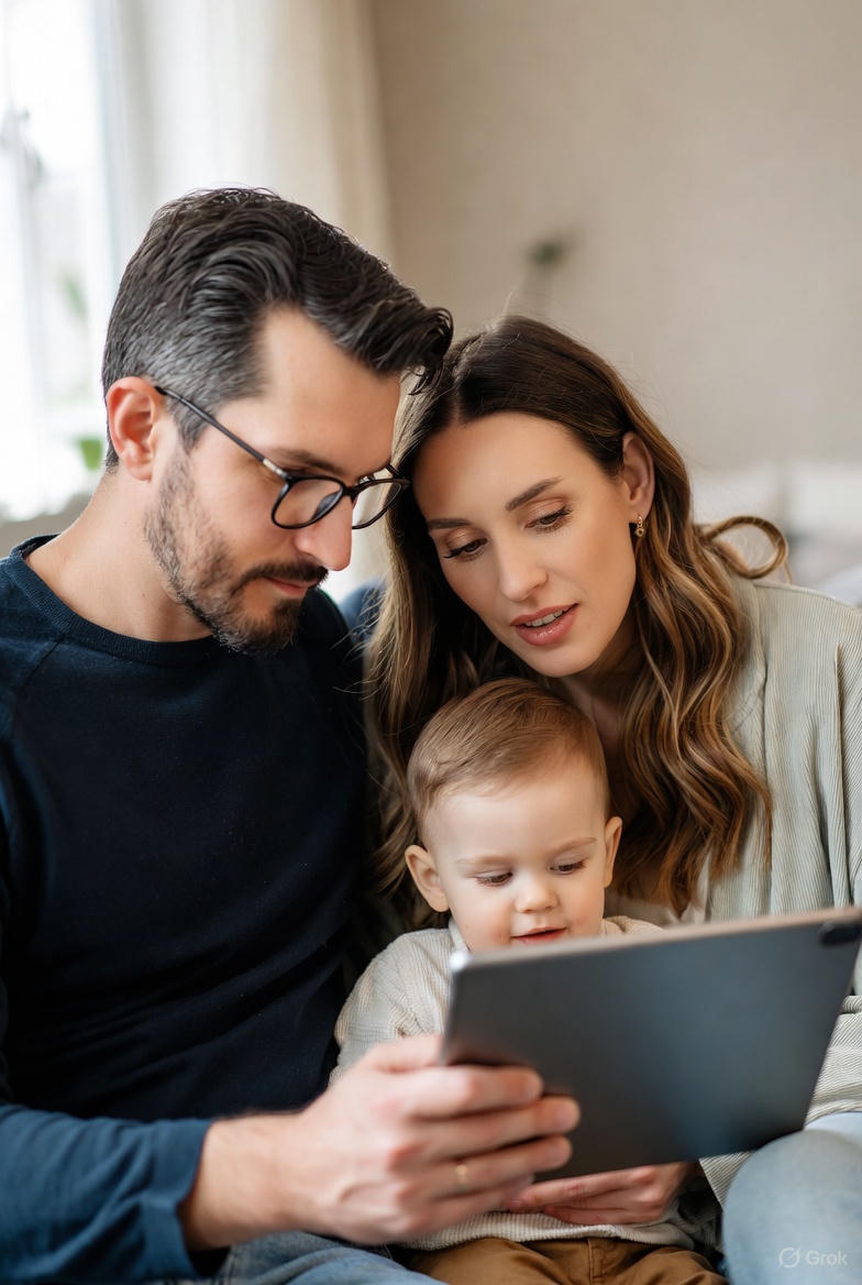 Child learning money