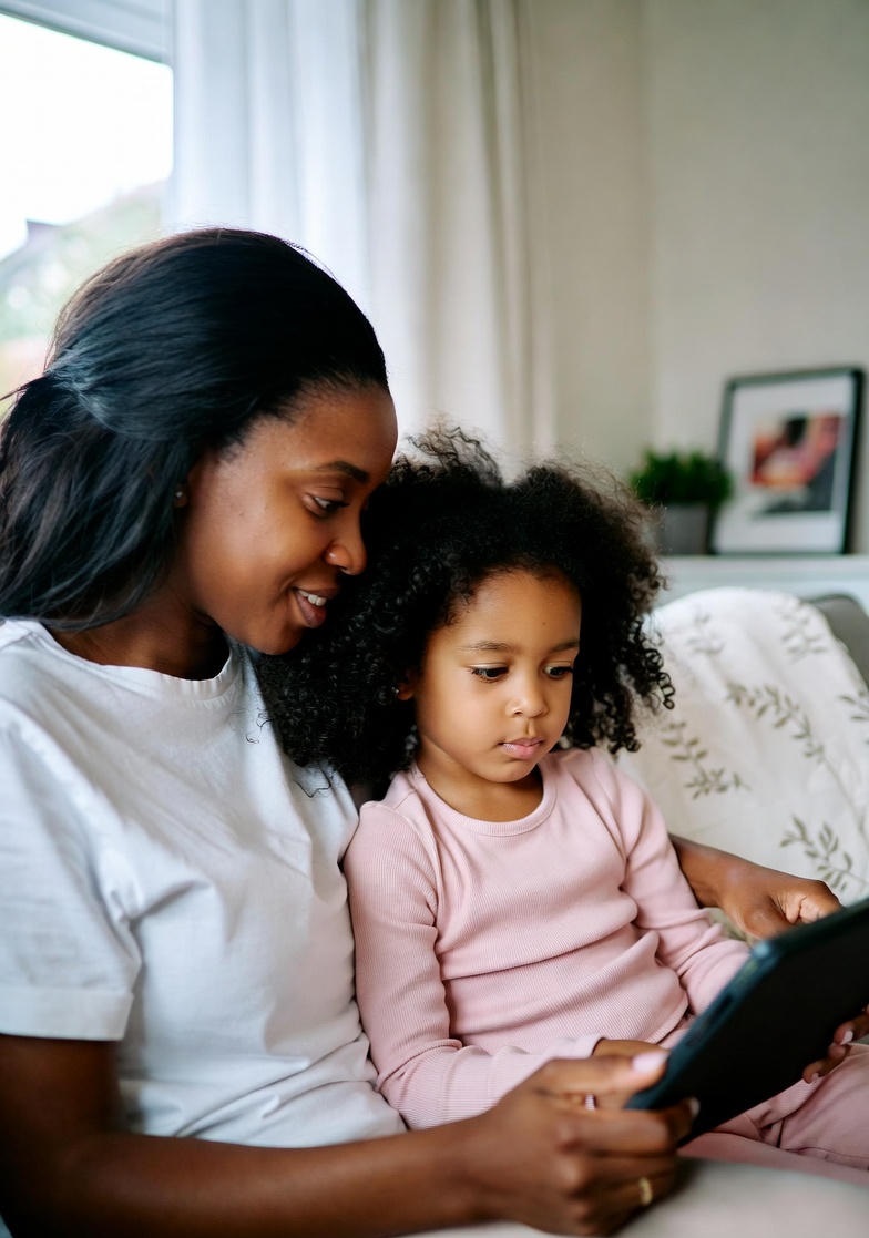 Child learning money